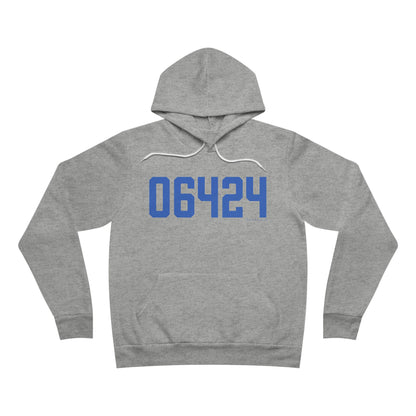 06464 East Hampton Connecticut Zip Code Unisex Sponge Fleece Pullover Hoodie