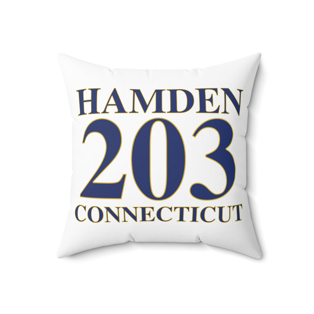 Hamden 203 Connecticut Polyester Square Pillow