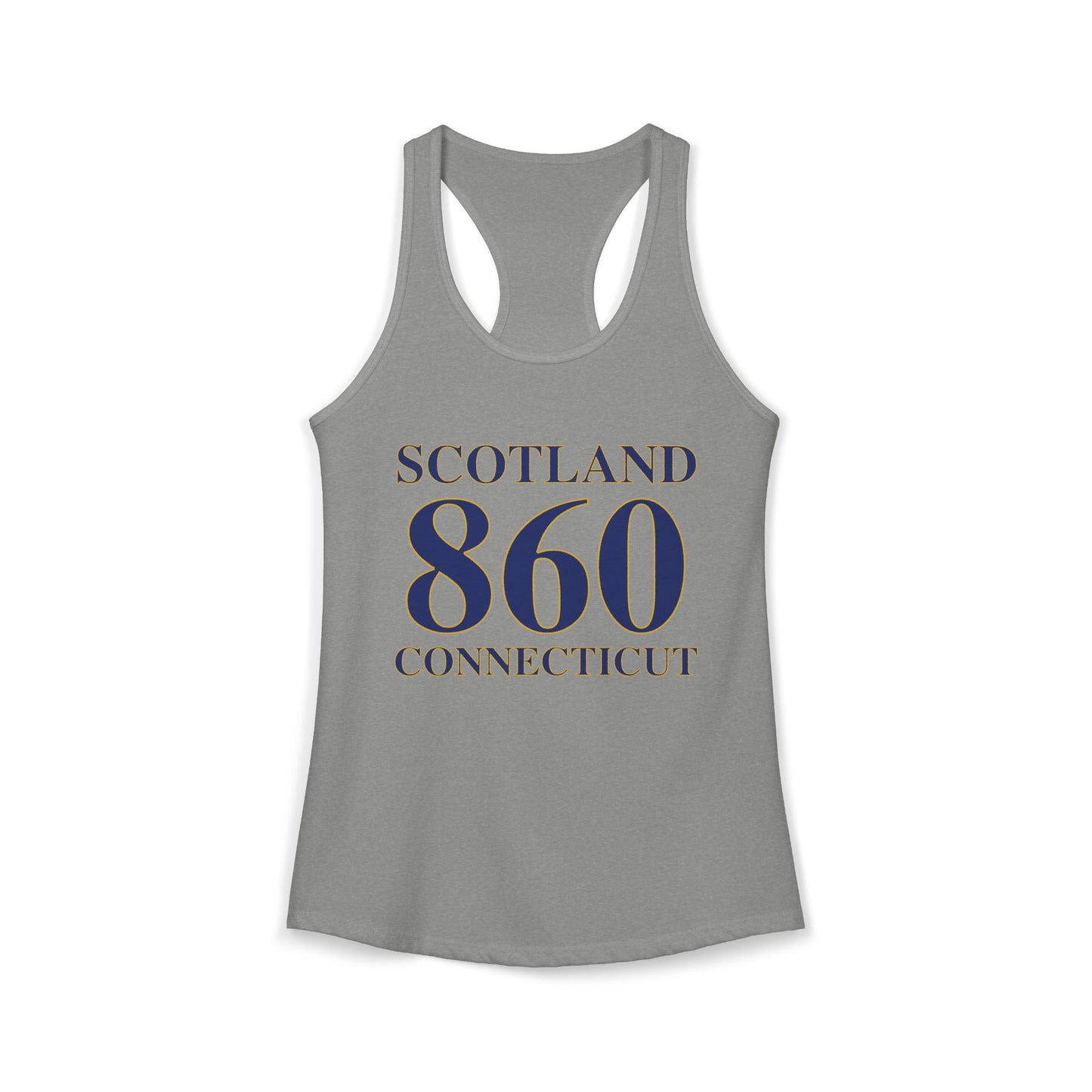 Scotland 860 Connecticut Women's Ideal Racerback Tank Top
