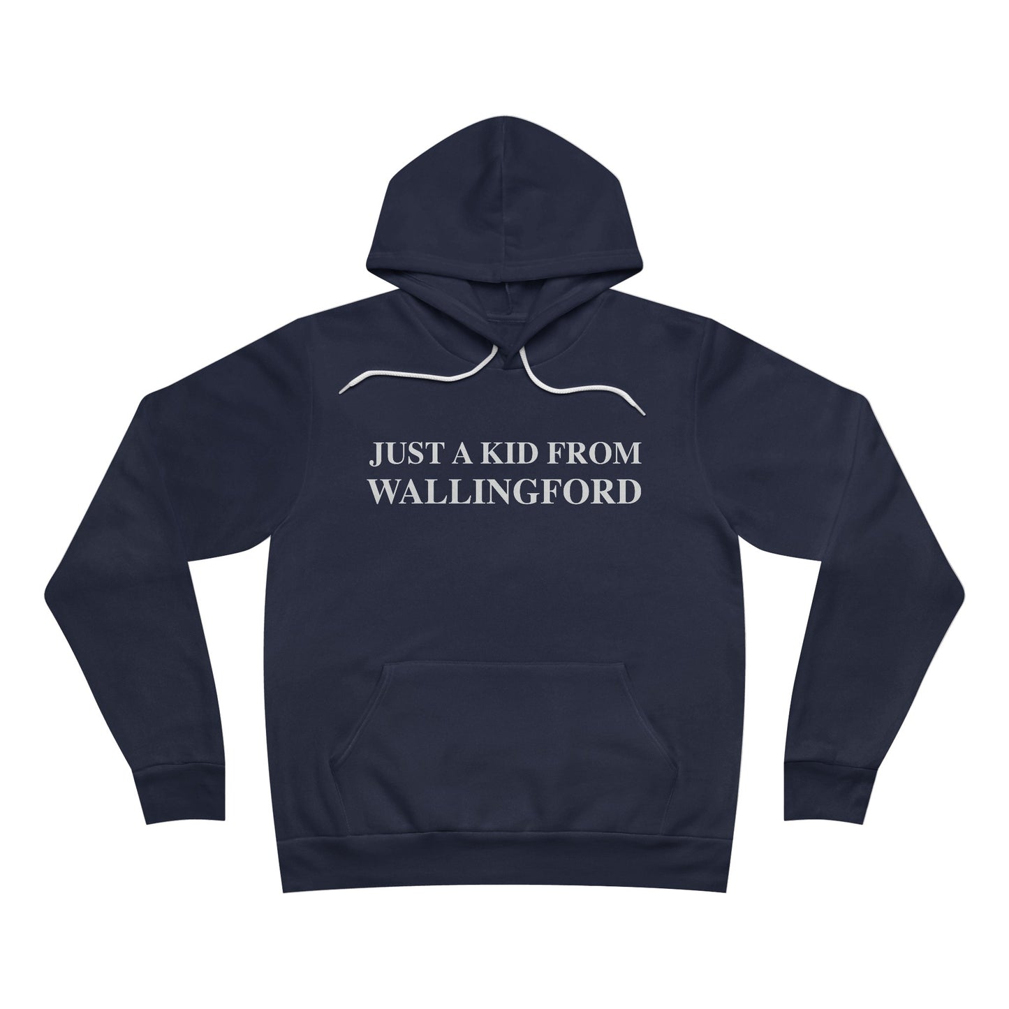 Just a kid from Wallingford Unisex Sponge Fleece Pullover Hoodie