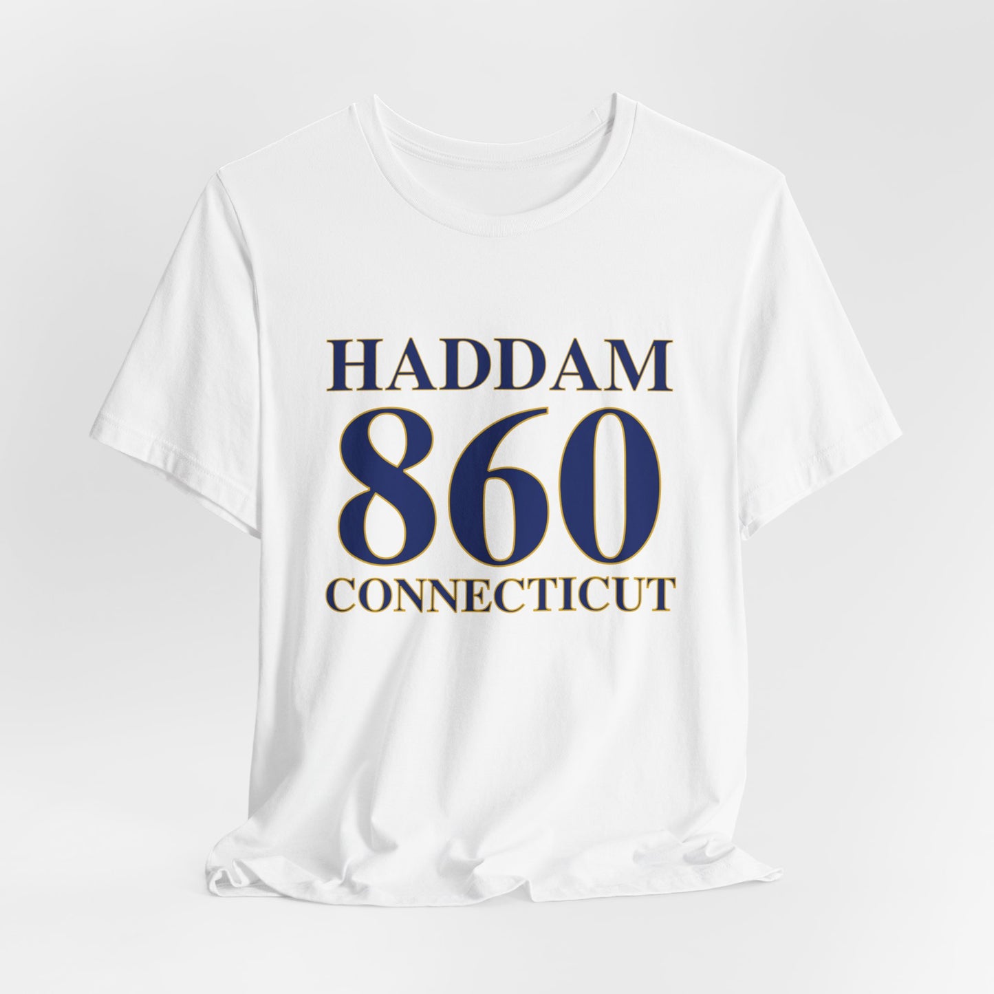 Haddam 860 Connecticut Unisex Jersey Short Sleeve Tee