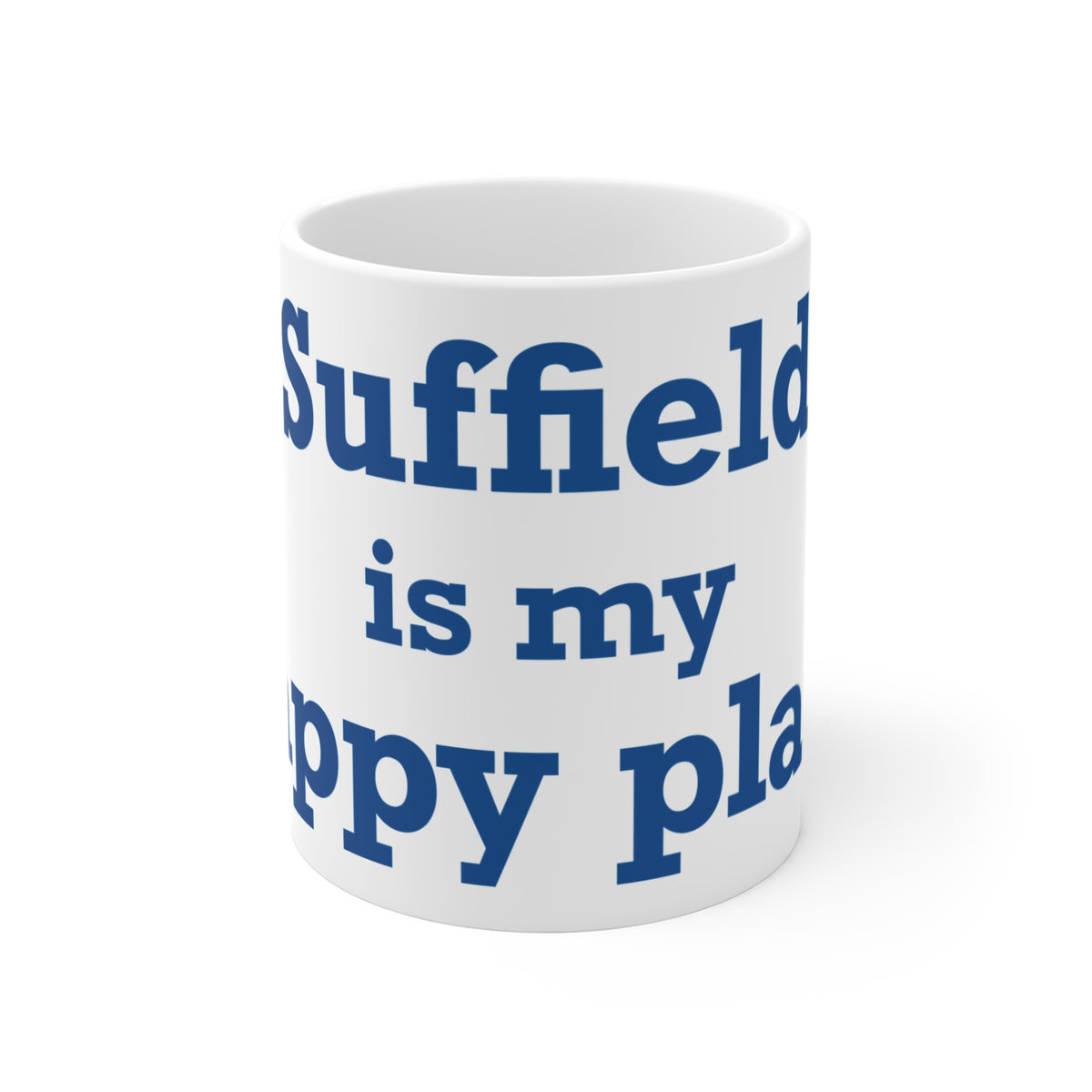 Suffield is My Happy Place Mug 11oz