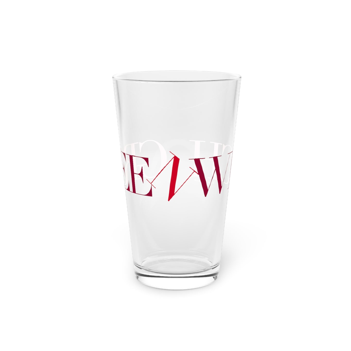 41 Tilt Greenwich Pint Glass, 16oz