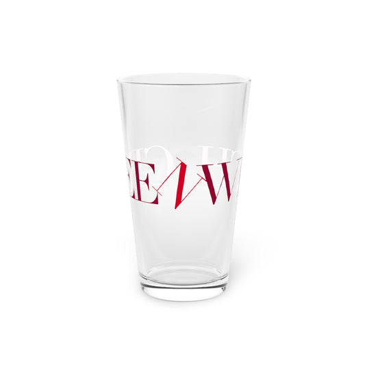 41 Tilt Greenwich Pint Glass, 16oz