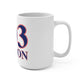 203 Wilton Red White & Blue Mug 15oz