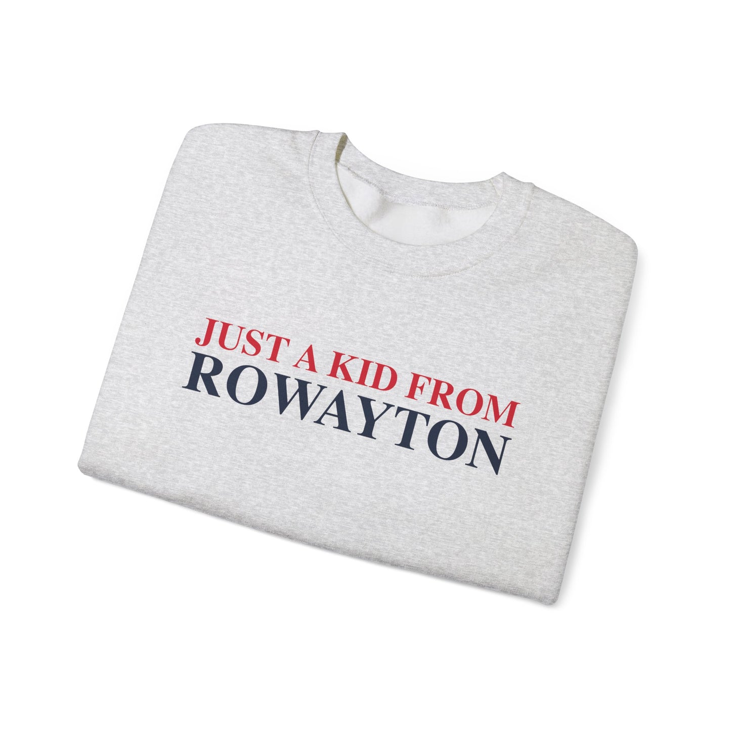 Just a kid from Rowayton Unisex Heavy Blend™ Crewneck Sweatshirt