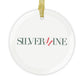 41 Tilt Silvermine Glass Ornaments