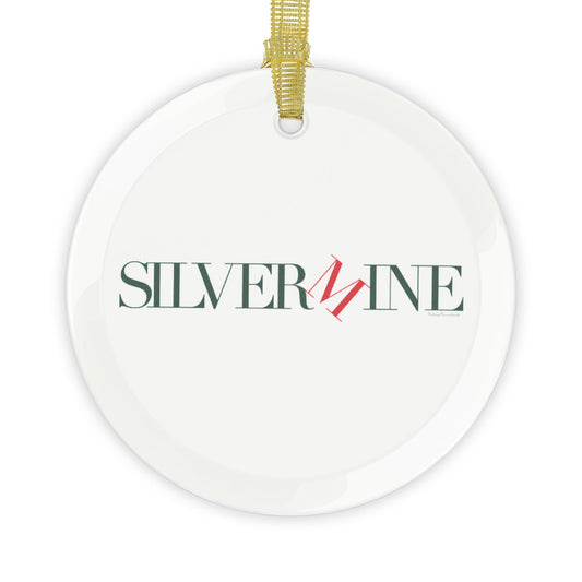 41 Tilt Silvermine Glass Ornaments