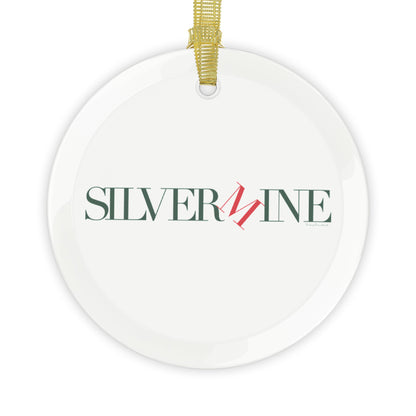 41 Tilt Silvermine Glass Ornaments
