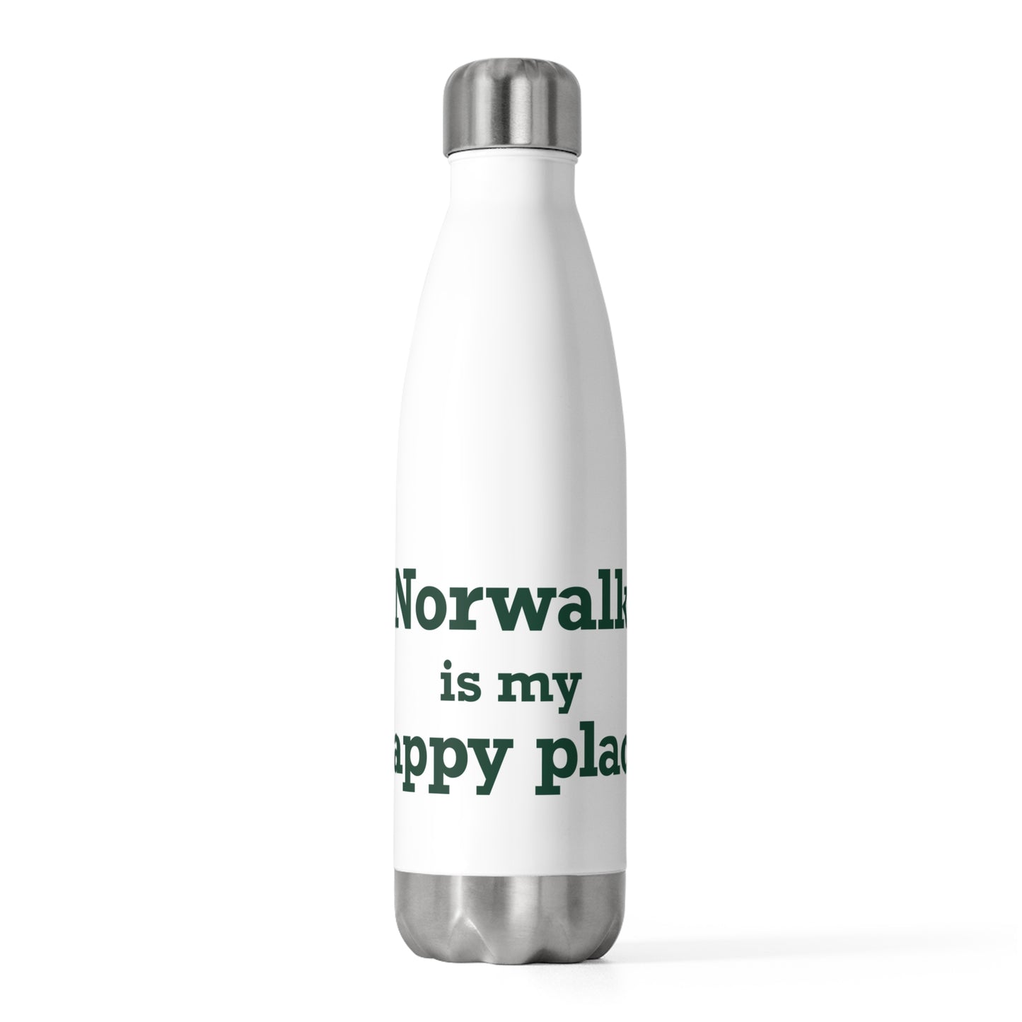 Norwalk is my Happy Place 20oz Insulated Bottle