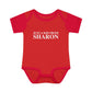 Just a kid from Sharon Infant Baby Rib Bodysuit