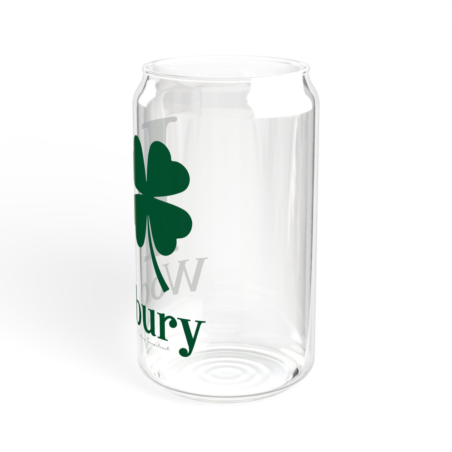 I Clover Woodbury Sipper Glass, 16oz
