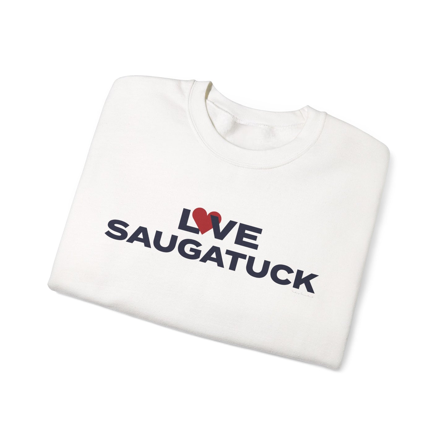 Love Saugatuck Unisex Heavy Blend™ Crewneck Sweatshirt