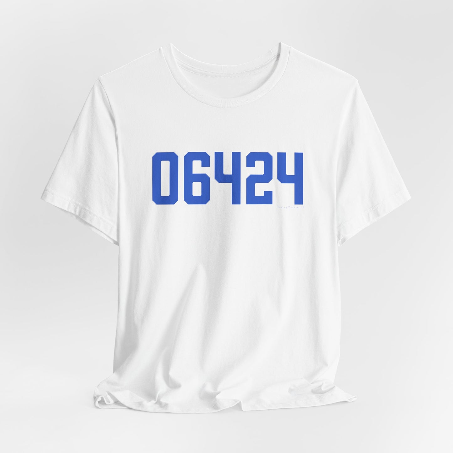 06464 East Hampton Connecticut Zip Code Unisex Jersey Short Sleeve T-Shirt