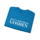 Just a kid from Goshen Unisex Heavy Blend™ Crewneck Sweatshirt