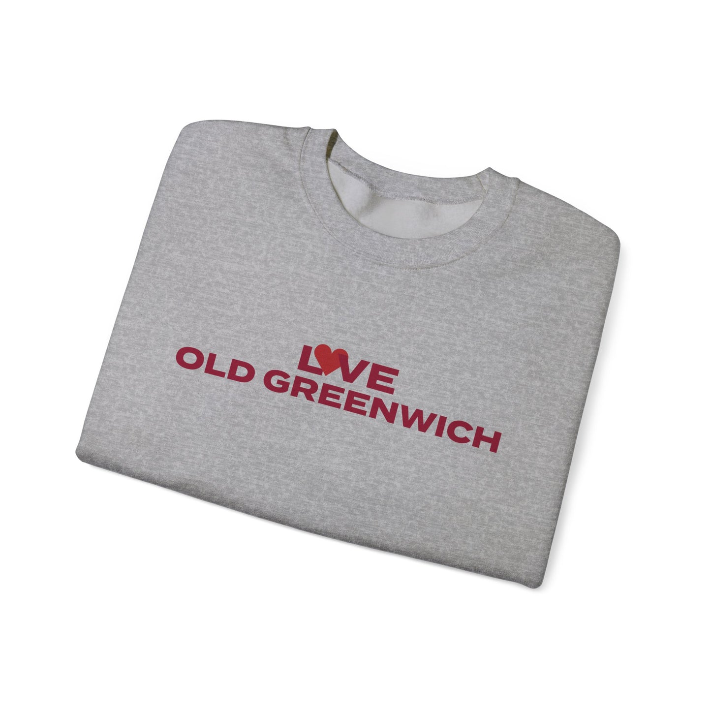 Love Old Greenwich Unisex Heavy Blend™ Crewneck Sweatshirt