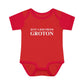 Just a kid from Groton Infant Baby Rib Bodysuit