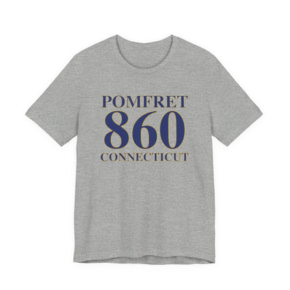 Pomfret 860 Connecticut Unisex Jersey Short Sleeve T-Shirt