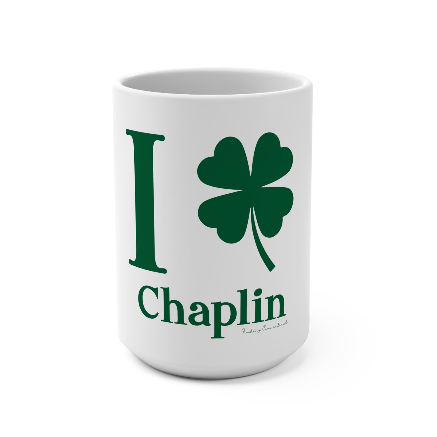 I Clover Chaplin Mug 15oz