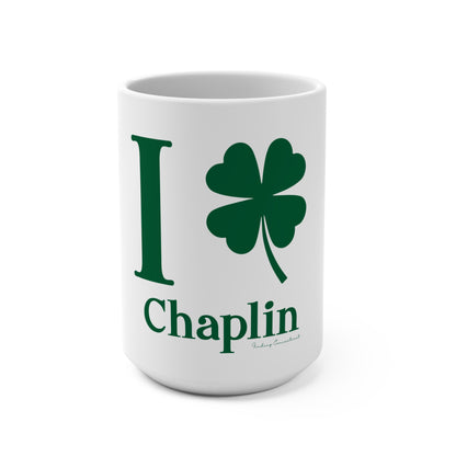 I Clover Chaplin Mug 15oz