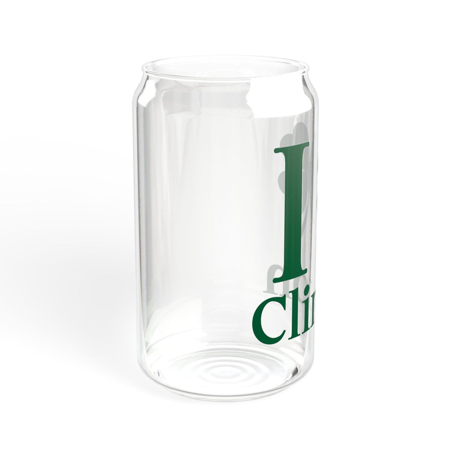 I Clover Clinton Sipper Glass, 16oz