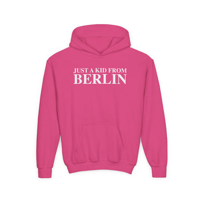 Just a kid from Berlin Youth Heavy Blend Hooded Sweatshirt