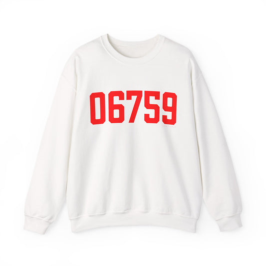 06759 Litchfield Connecticut Zip Code Unisex Heavy Blend™ Crewneck Sweatshirt