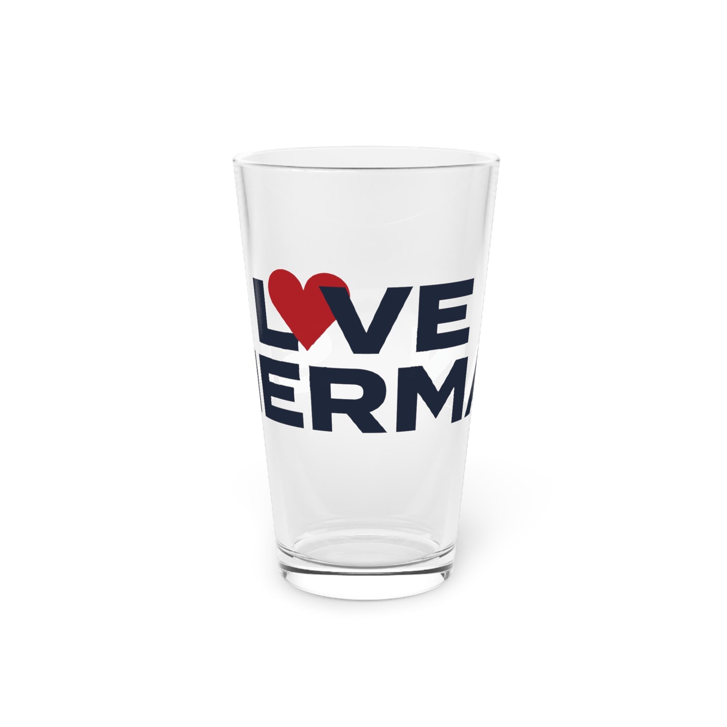Love Sherman Pint Glass, 16oz