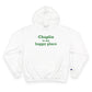Chaplin is My Happy Place Champion Hoodie