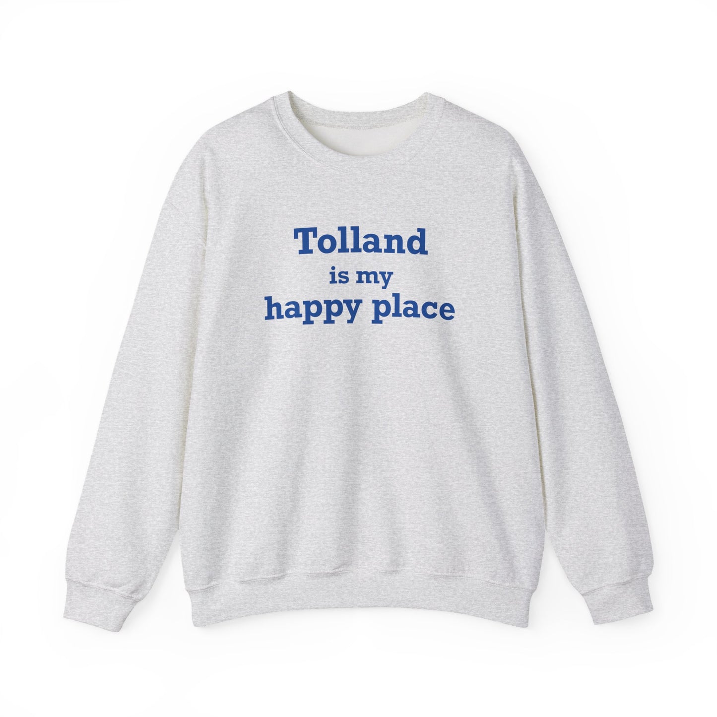 Tolland is My Happy Place Unisex Heavy Blend™ Crewneck Sweatshirt