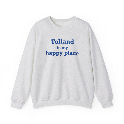 Tolland is My Happy Place Unisex Heavy Blend™ Crewneck Sweatshirt