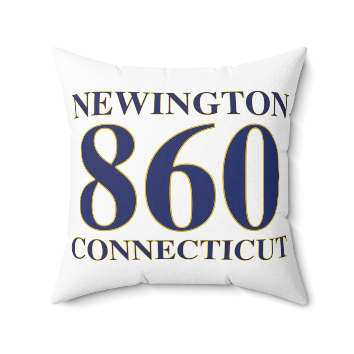Newington 860 Connecticut Polyester Square Pillow