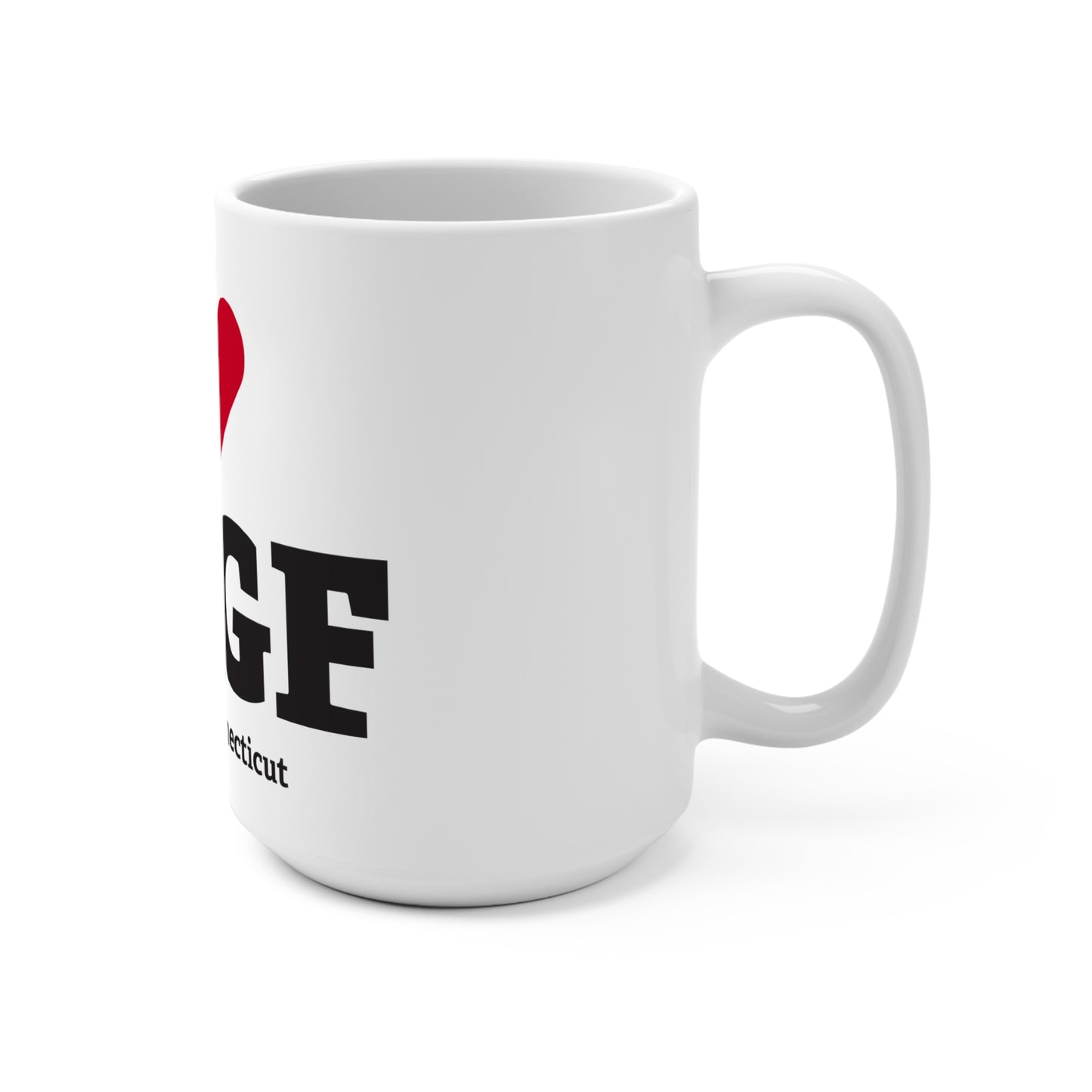 I Heart RDGF Mug 15oz