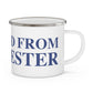 Just a kid from Winchester Enamel Camping Mug