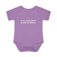 Just a kid from Sasco Hill Infant Baby Rib Bodysuit