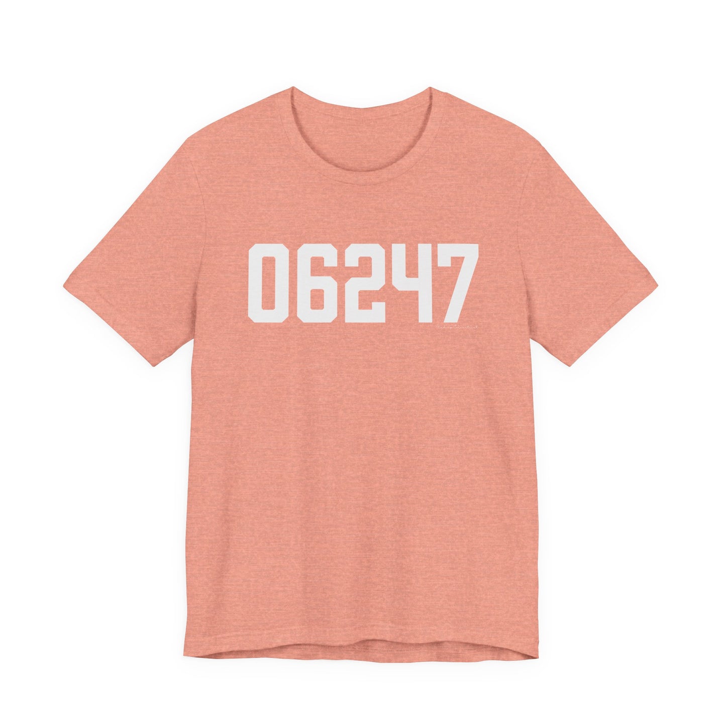 06247 Hampton CT Zip Code Unisex Jersey Short Sleeve T-Shirt