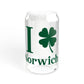 I Clover Norwich Sipper Glass, 16oz