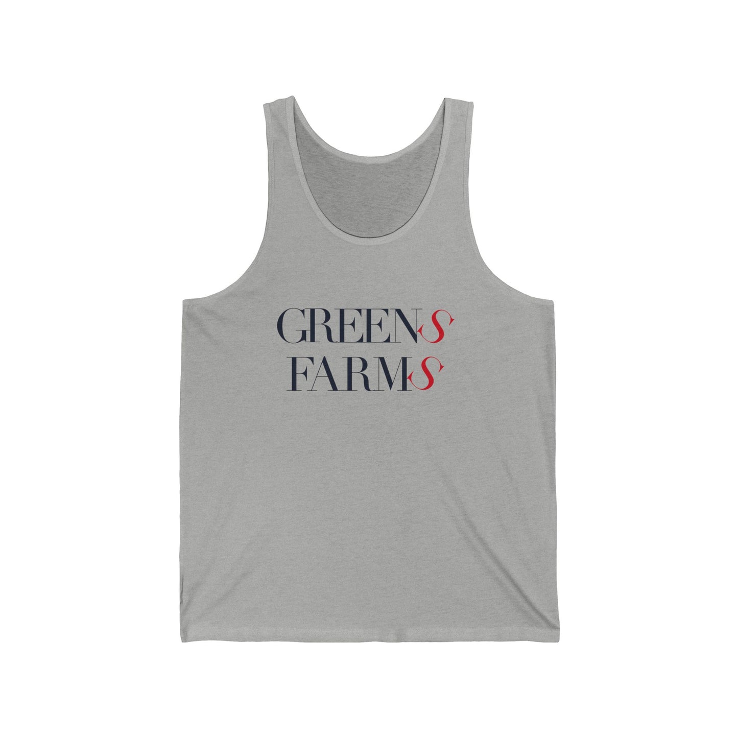 41 Tilt Greens Farms Unisex Jersey Tank Top
