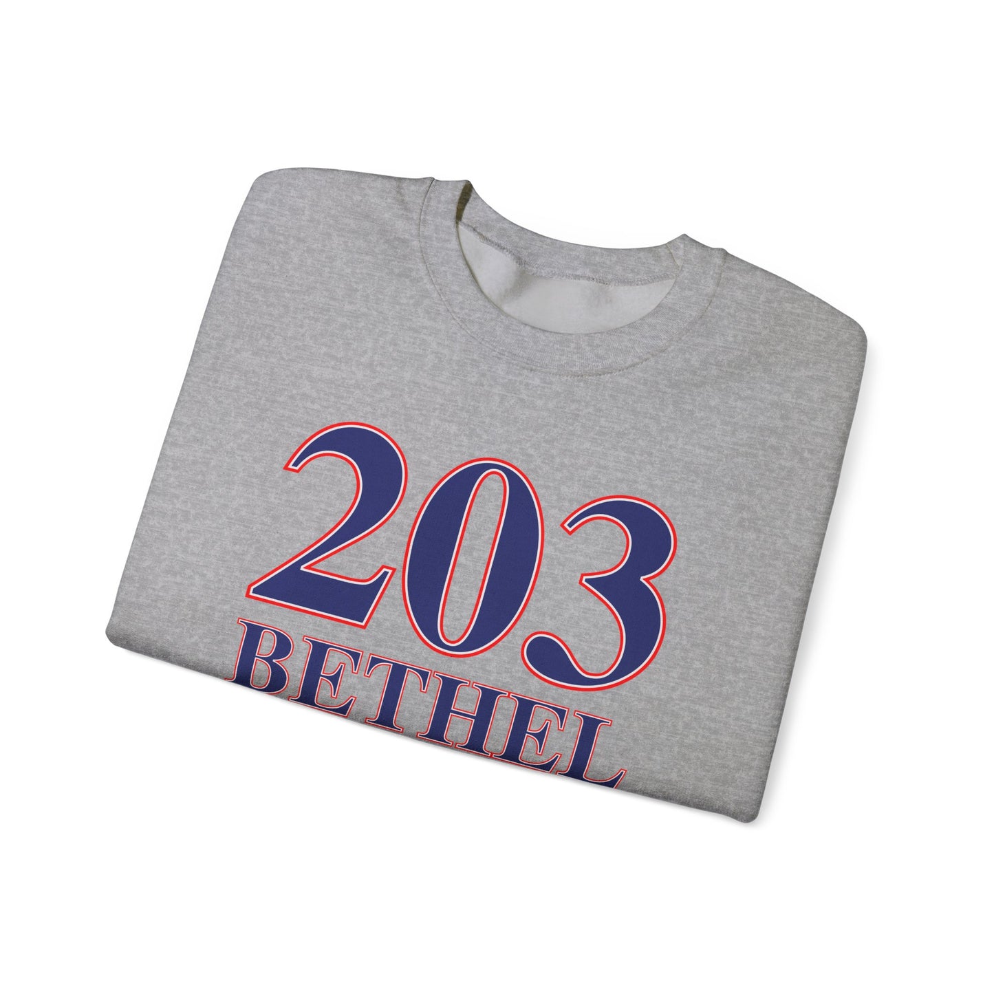 203 Bethel Red White & Blue Unisex Heavy Blend™ Crewneck Sweatshirt