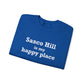 Sasco Hill is My Happy Place Unisex Heavy Blend™ Crewneck Sweatshirt