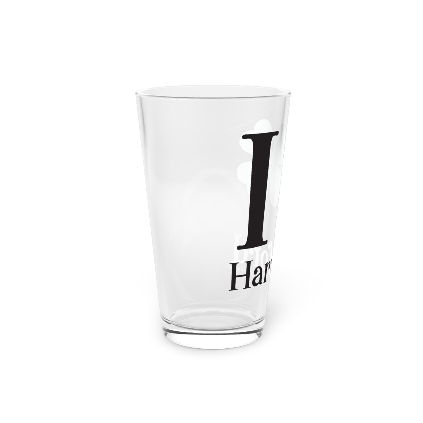 I Clover Hartford Pint Glass, 16oz