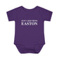 Just a kid from Easton Infant Baby Rib Bodysuit