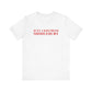 Just a kid from Middlebury Unisex Jersey Short Sleeve T-Shirt