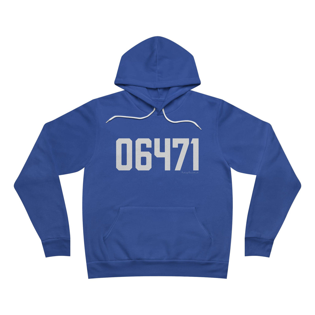 06471 North Branford CT Zip Code Unisex Sponge Fleece Pullover Hoodie