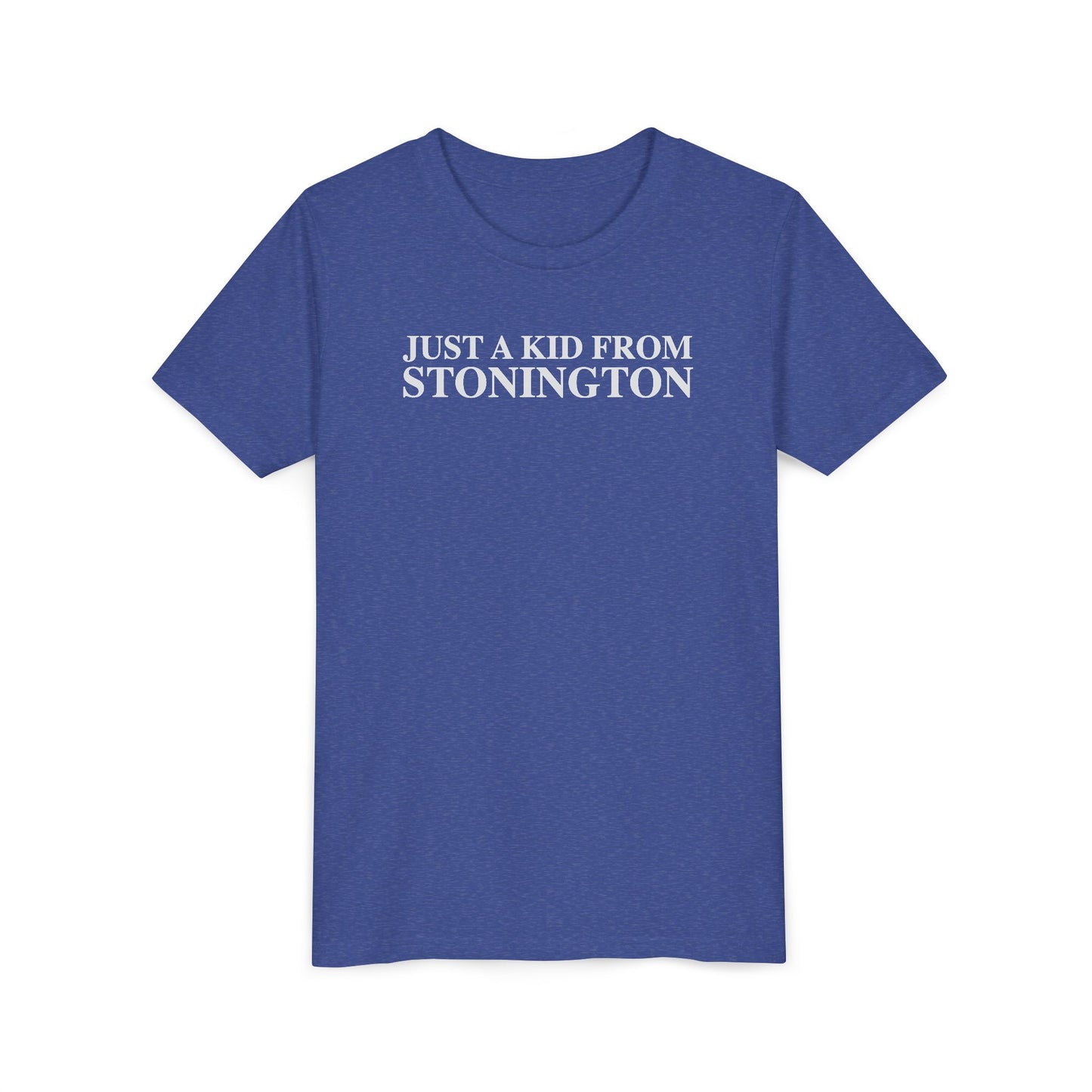 Just a kid from Stonington Youth Short Sleeve T-Shirt