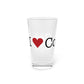 I Heart Cos Cob. Pint Glass, 16oz