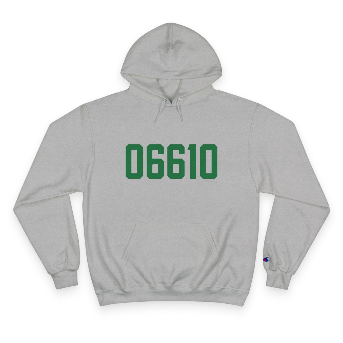 06610  Bridgeport Connecticut Zip Code Champion Hoodie Sweatshirt
