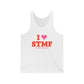 I Heart STMF Unisex Jersey Tank Top