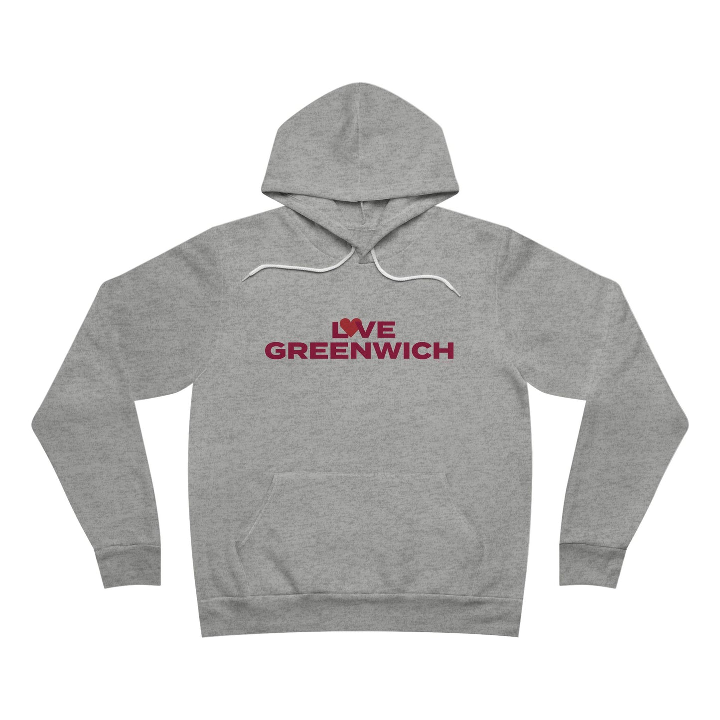 Love Greenwich Unisex Sponge Fleece Pullover Hoodie