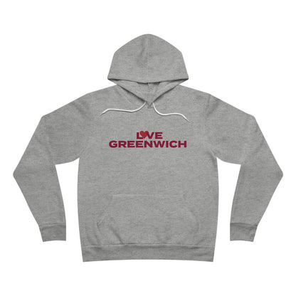Love Greenwich Unisex Sponge Fleece Pullover Hoodie